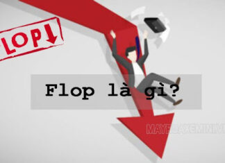 Flop là một từ lóng chỉ sự thất bại