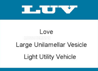 Từ LUV là từ viết tắt của khá nhiều thuật ngữ