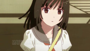 Trước khi trở nên điên loạn Nadeko Sengoku là cô gái xinh đẹp, đáng yêu