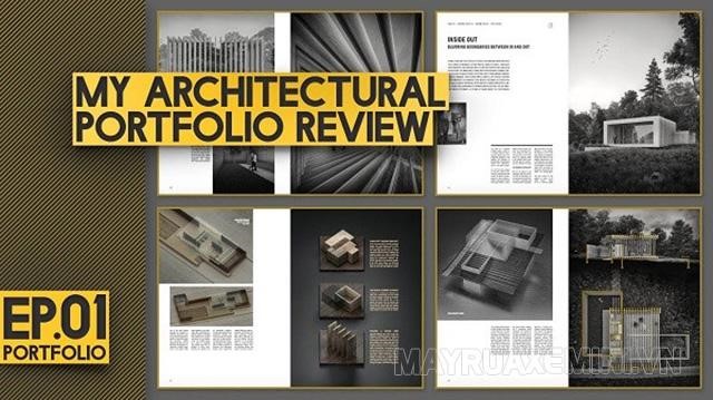 Portfolio kiến trúc sư, mẫu Portfolio kiến trúc